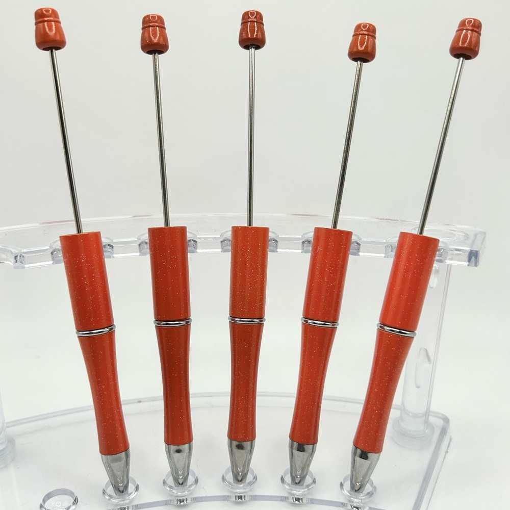 Orange Beadable Pens